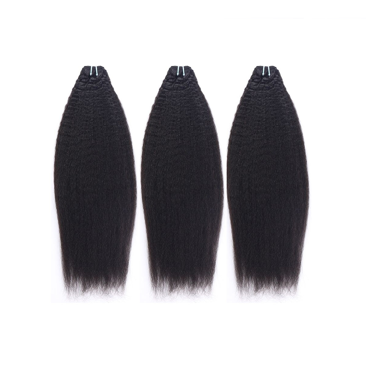 Hayahair 100% Virgin hair Vietnam hair Kinky Straight Bundles -Natural Black / Tangle free minimal shedding and can be colored